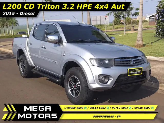 Carro Mitsubishi L200 Triton Sport 2015 3.2 DID-H HPE 4WD (Aut)