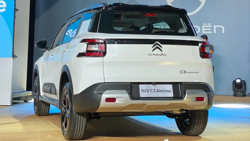 Citroën C3 Aircross 2024 tem visual revelado e será mais espaçoso que Spin 