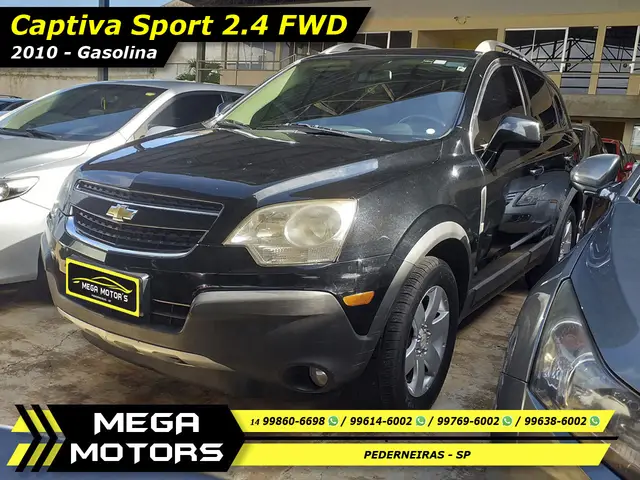 Carro Chevrolet Captiva 2010 Sport 2.4 16V (Aut)