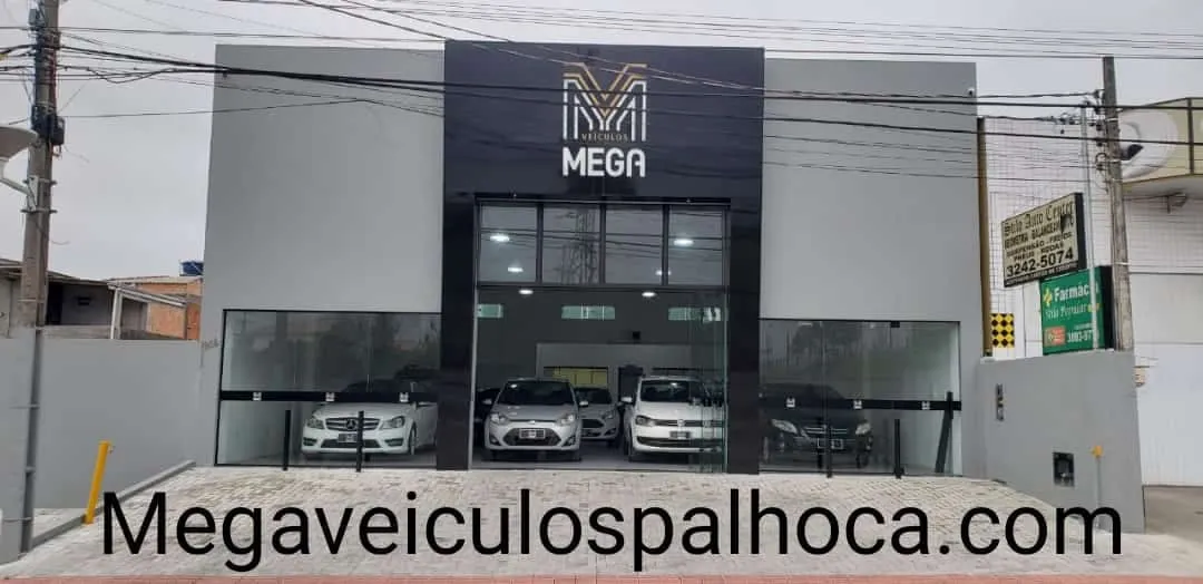 Fachada da loja Veículos à venda em MEGA VEICULOS  - Palhoça - SC