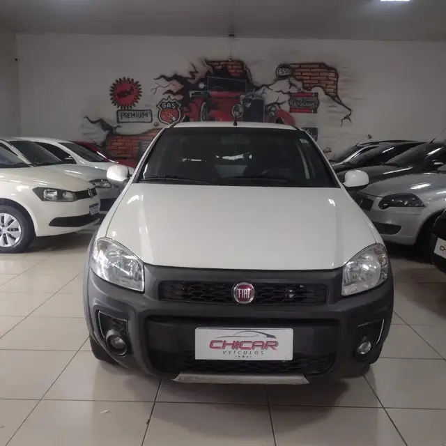 Carro Fiat Strada 2018 Hard Working 1.4 (Flex) (Cabine Simples)