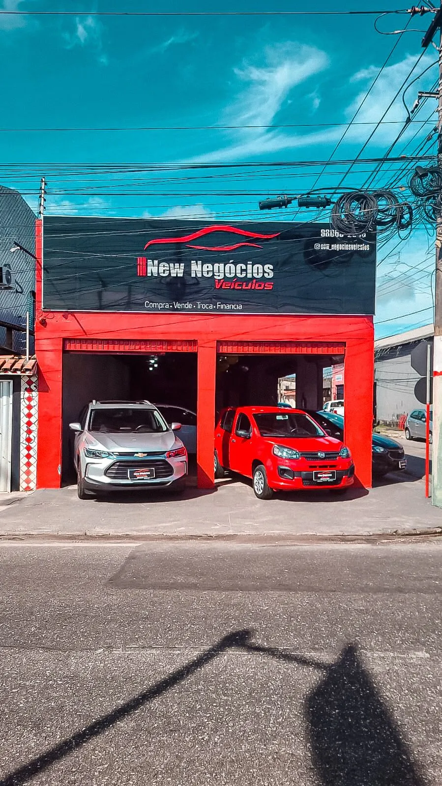 Fachada da loja Veículos à venda em New Negocios Veiculos - Ananindeua - PA
