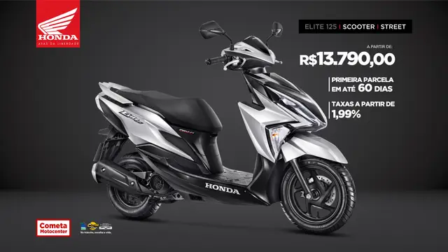 Carro Honda Elite 125 2023 CBS