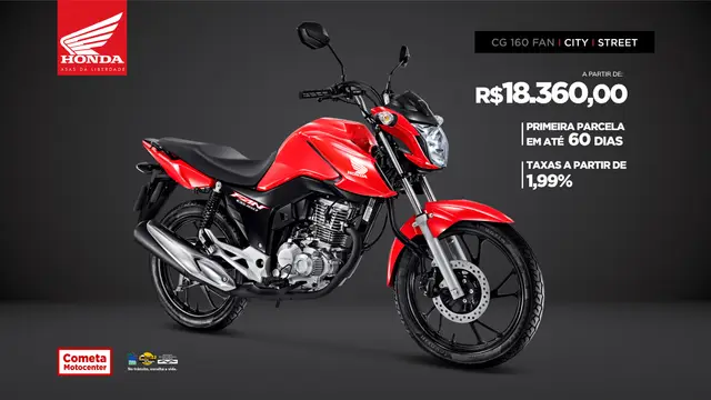 Moto Honda CG 160 2023 Fan