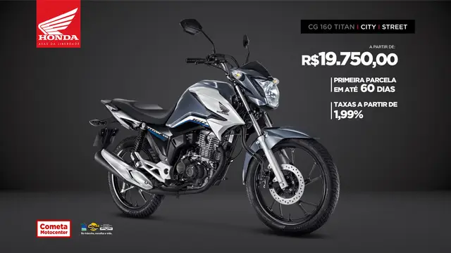Moto Honda CG 160 2023 Titan