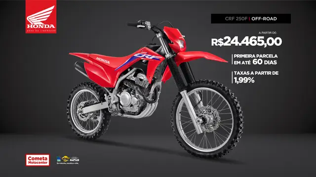 Carro Honda CRF 250F 2023 250F