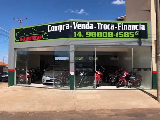 Fachada da loja Veículos à venda em R A MOTOCAR - Pederneiras - SP | Mobiauto