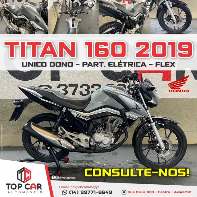 Carro Honda CG 160 2019 Titan
