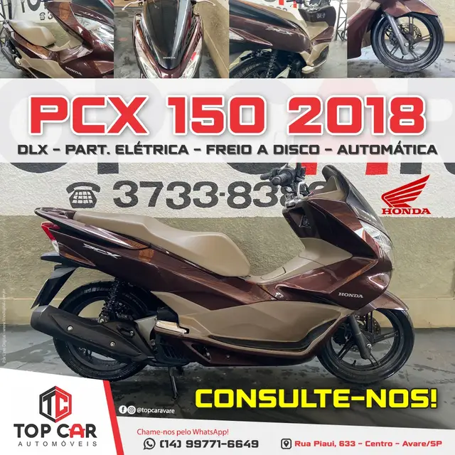 Carro Honda PCX 150 2018 DLX