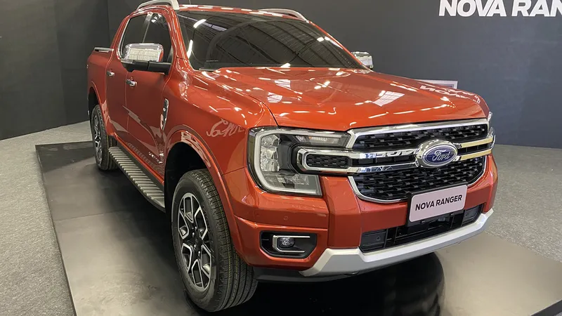  Ford Ranger 2024 terá motor V6 na versão de topo. Veja o que já sabemos 