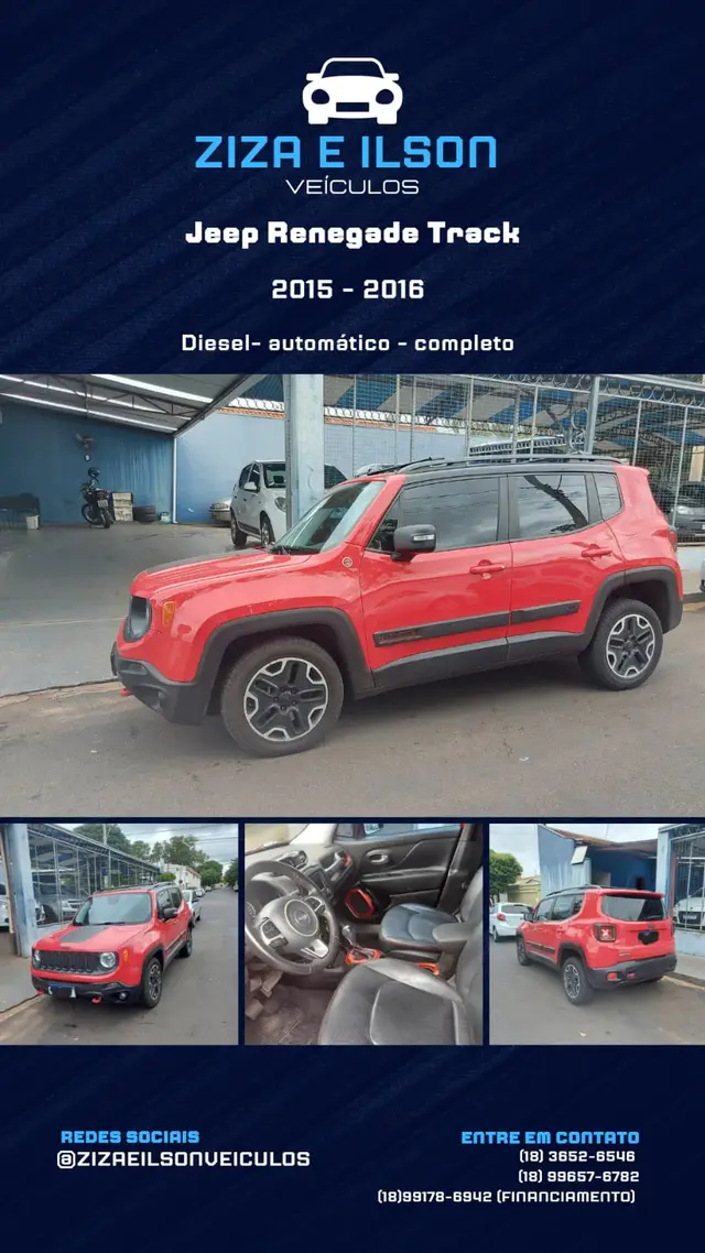 Carro Jeep Renegade 2016 Trailhawk 2.0 TDI 4x4 (Aut)