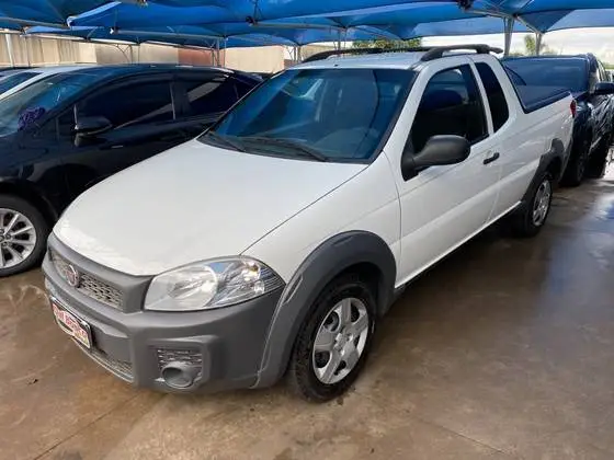 Carro Fiat Strada 2018 Hard Working 1.4 (Flex) (Cabine Dupla)