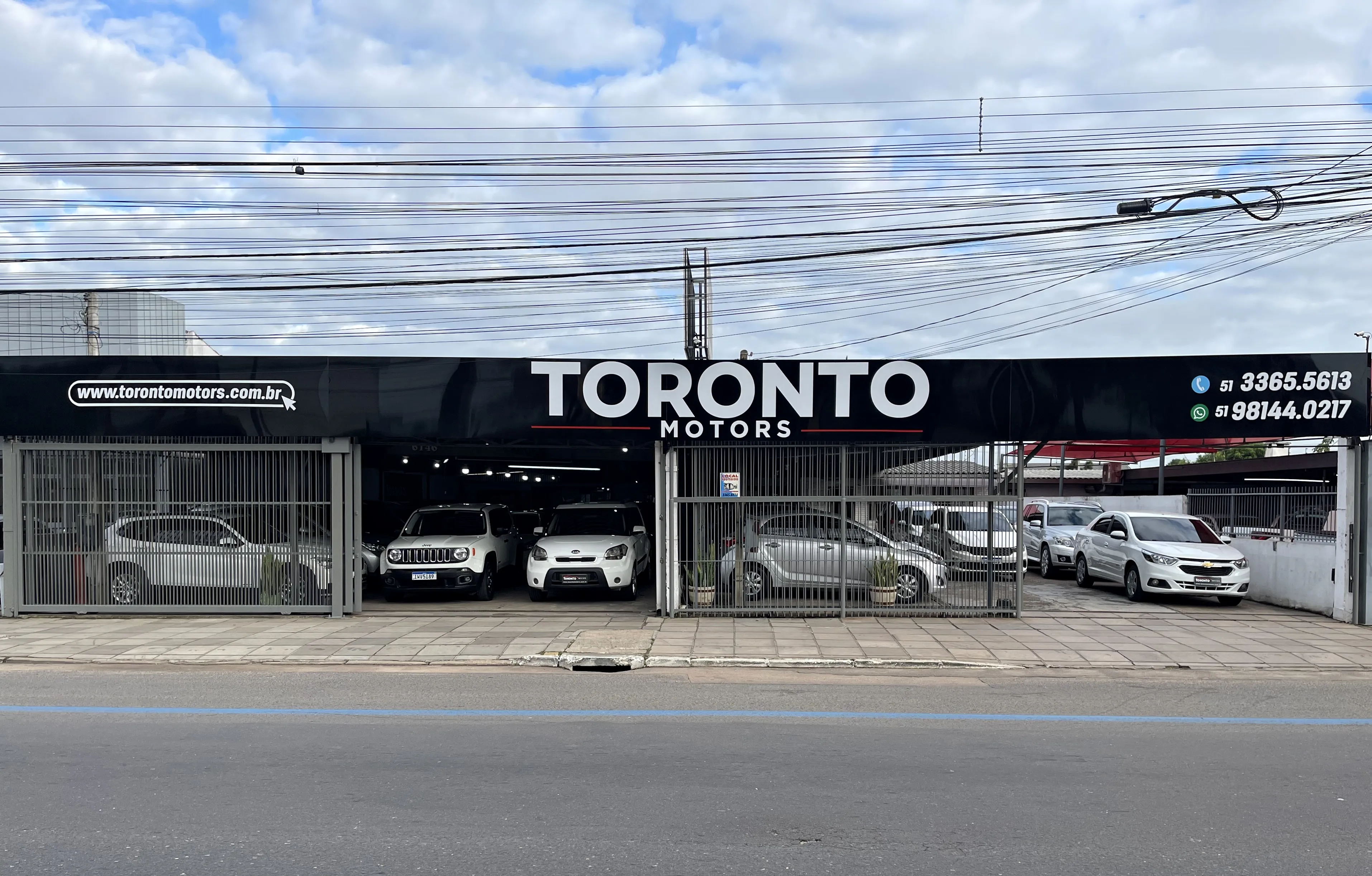 Fachada da loja TORONTO MOTORS - Alegria - RS