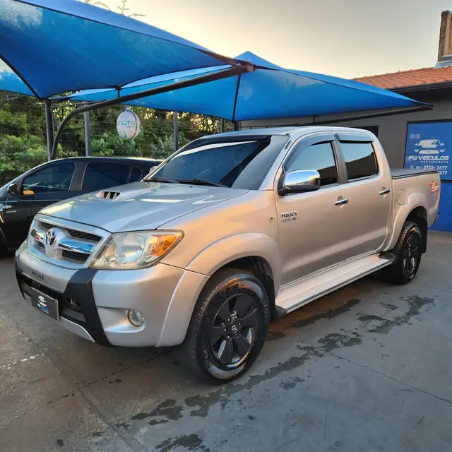 Carro Toyota Hilux Cabine Dupla 2007 Hilux SRV 4X4 3.0 (cab dupla) (aut)