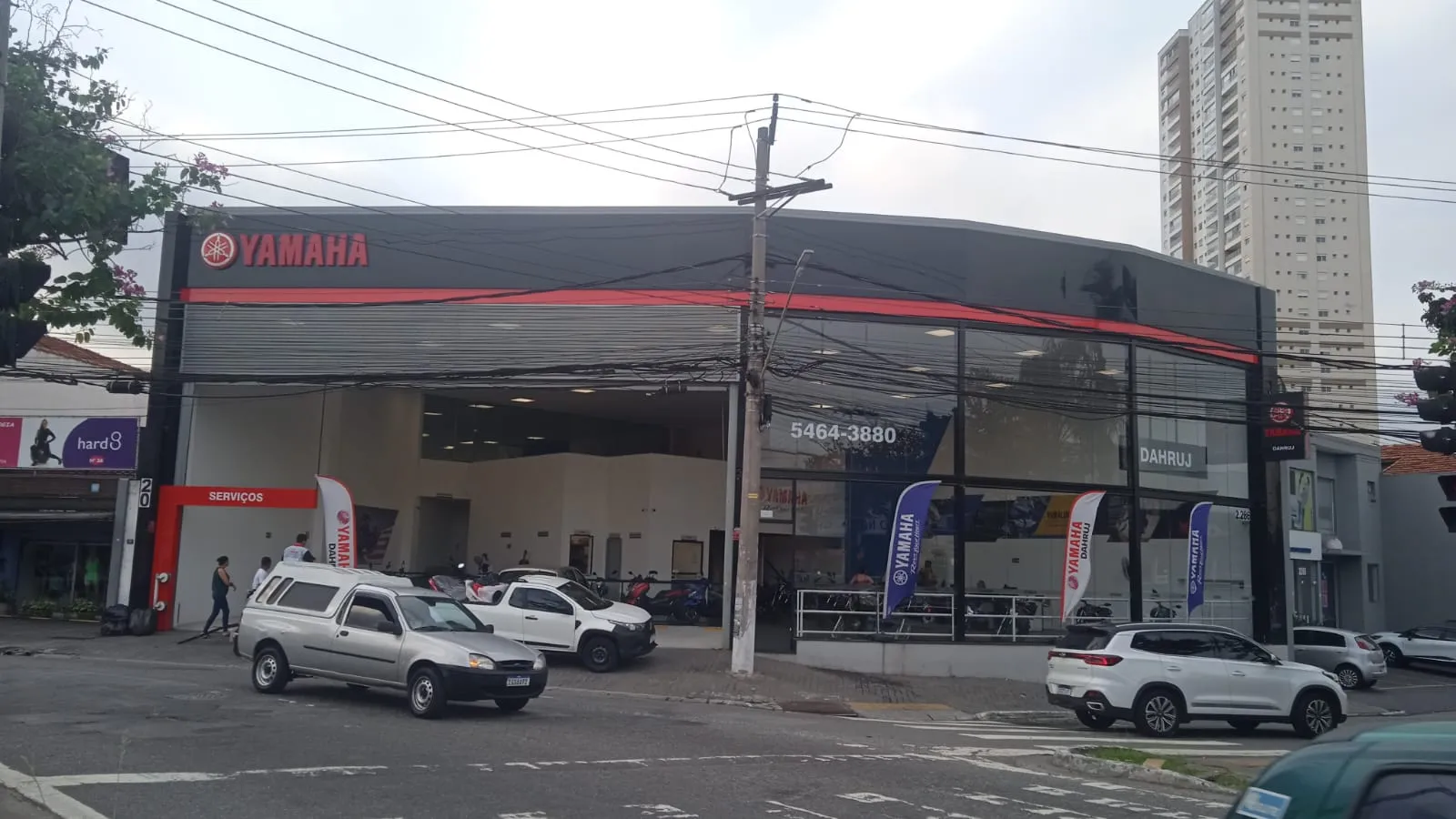 Fachada da loja Yamaha Dahruj Guarulhos - Guarulhos - SP