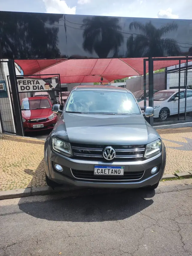 Carro Volkswagen Amarok 2016 2.0 CD 4x4 TDi Highline (Aut)