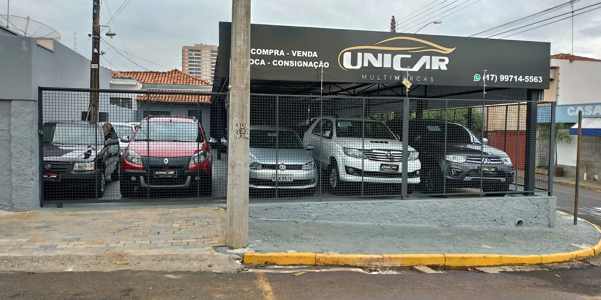 Fachada da loja Veículos à venda em UNICAR MULTIMAR - Votuporanga - SP | Mobiauto