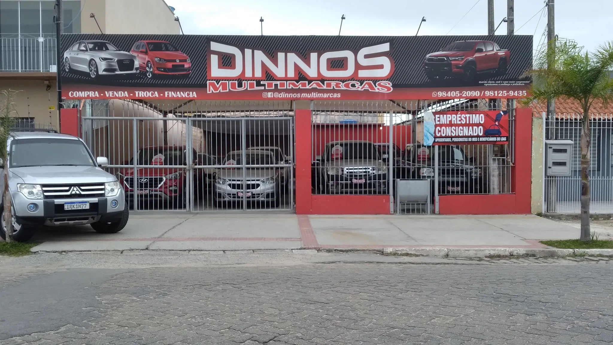 Fachada da loja DINNOS MULTI MA - Pelotas - RS