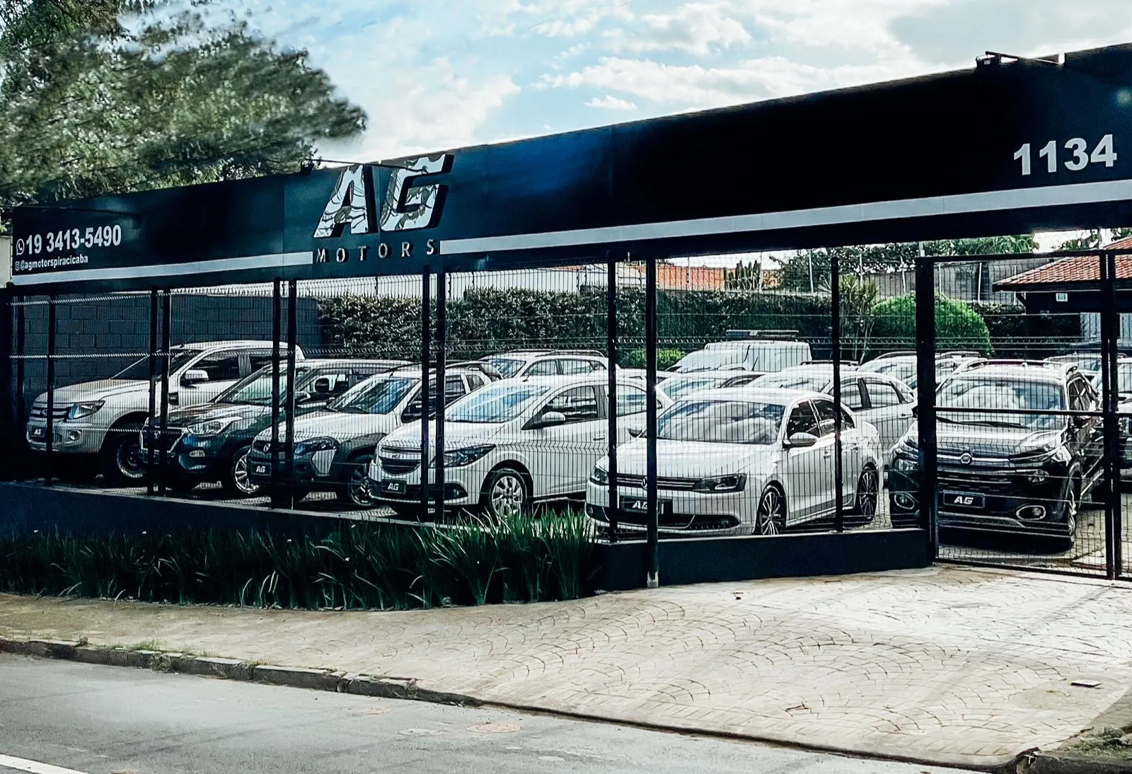 Fachada da loja Veículos à venda em AG MOTOR´S - Piracicaba - SP | Mobiauto