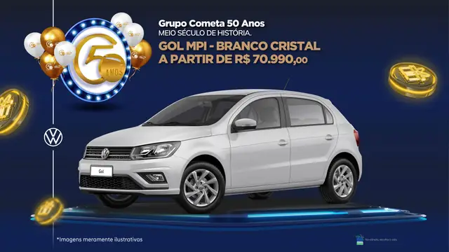 Carro Volkswagen Gol 2023 1.0 12v (Flex)
