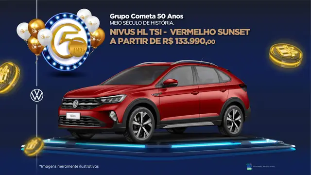 Carro Volkswagen Nivus 2022 Highline 1.0 Turbo (Flex) (Aut)