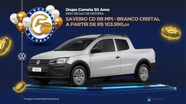 Carro Volkswagen Saveiro 2023 Robust 1.6 MSI CD (Flex)