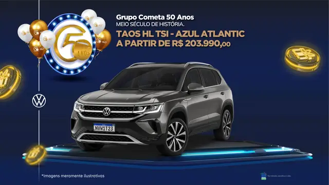 Carro Volkswagen Taos 2022 Highline 1.4 TSI (Aut) (Flex)