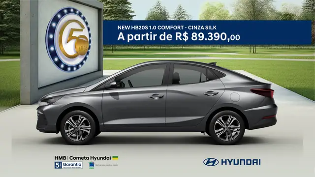 Carro Hyundai HB20S 2023 Comfort 1.0 (Flex)