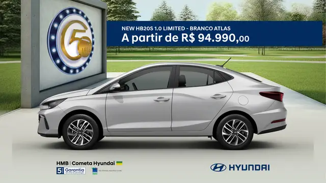 Carro Hyundai HB20S 2023 Limited 1.0 (Flex)