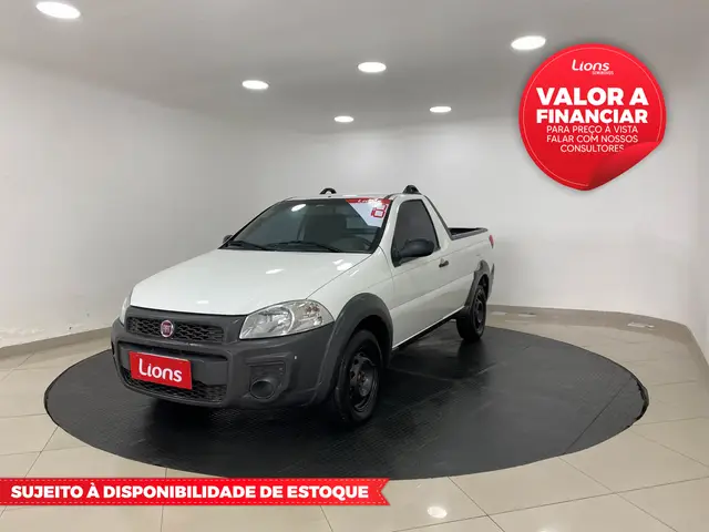 Carro Fiat Strada 2018 Hard Working 1.4 (Flex) (Cabine Simples)