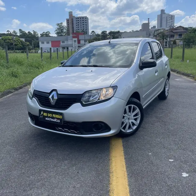 Carro Renault Sandero 2016 Authentique Hi-Power 1.0 16V (Flex)