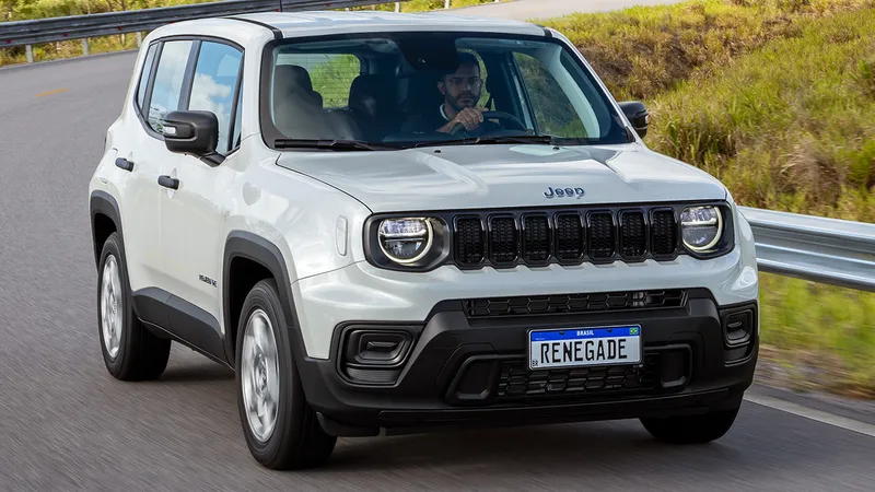 Jeep Renegade 2023 ganha nova versão de entrada mais barata que Fiat Pulse