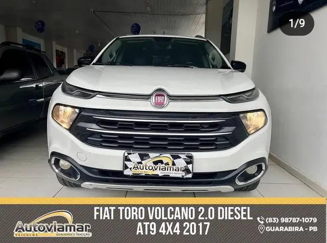 Carro Fiat Toro 2017 Volcano 2.0 diesel AT9 4x4
