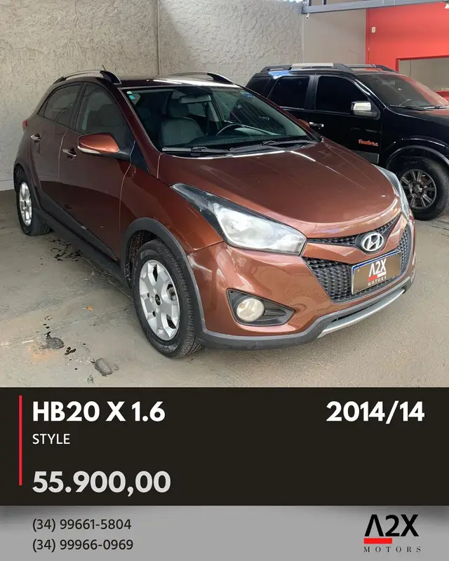 Carro Hyundai HB20X 2014 Premium 1.6 (Flex)