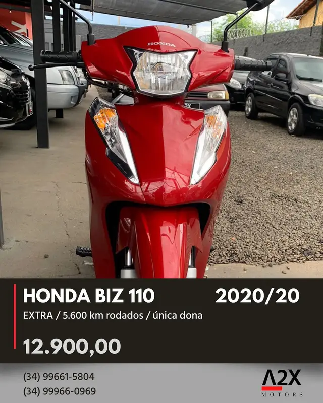 Moto Honda Biz 110i 2020 CBS