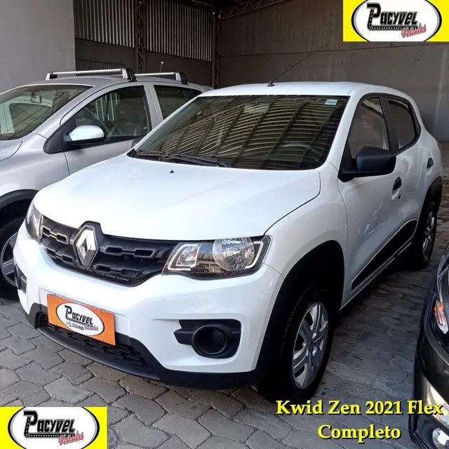 Carro Renault Kwid 2021 Zen 1.0 12v SCe (Flex)