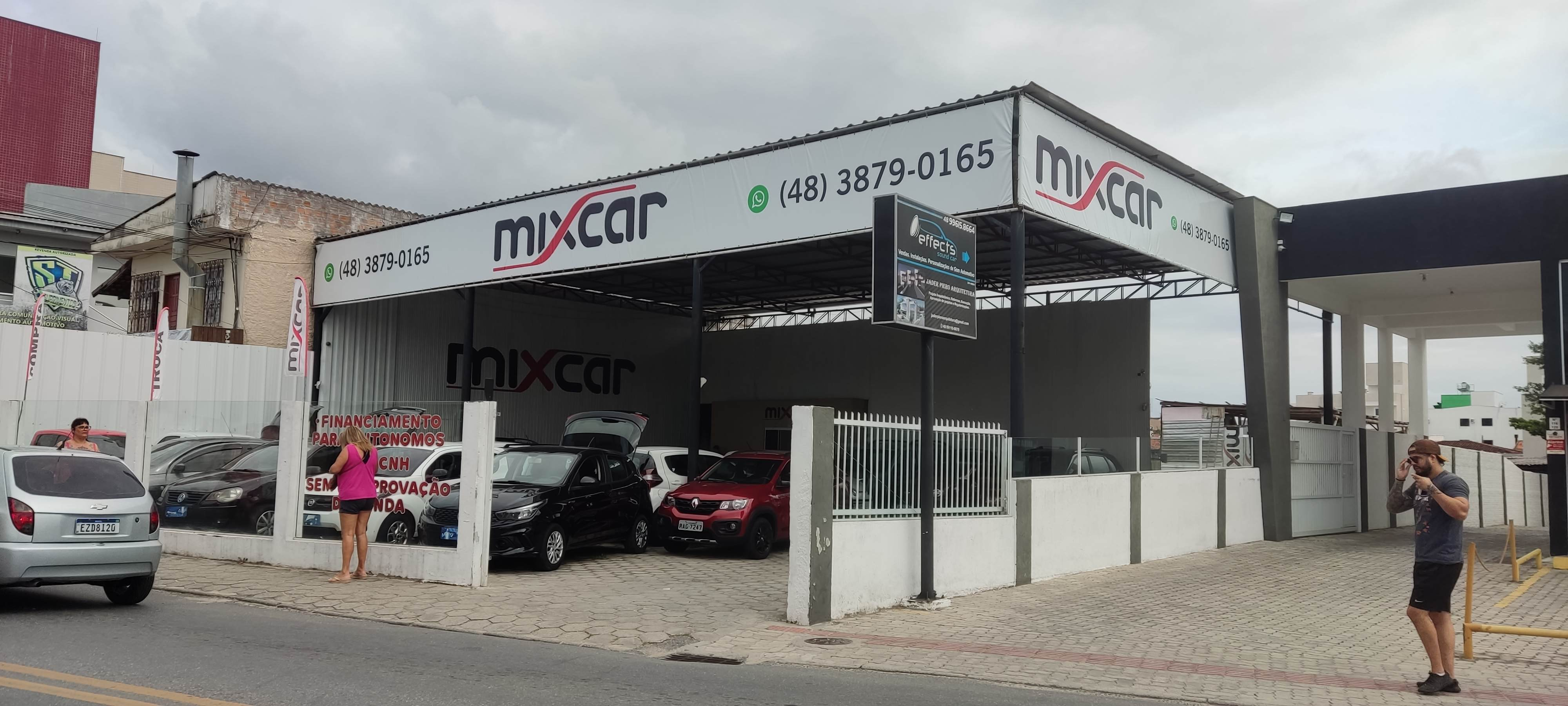 Fachada da loja Veículos à venda em Mixcar - Florianópolis - SC