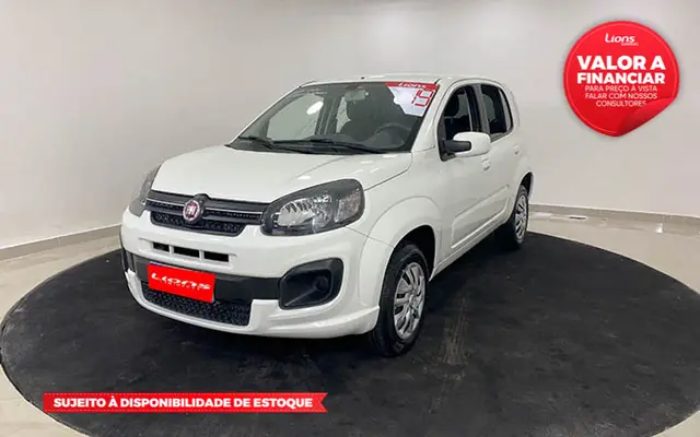 Carro Fiat Uno 2019 Drive 1.0 Firefly (Flex)