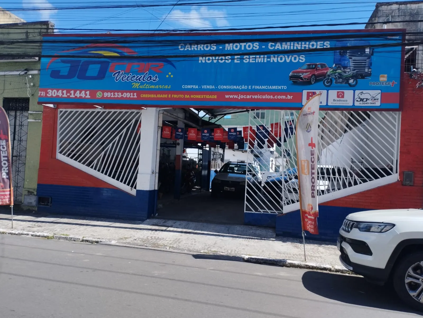 Fachada da loja Veículos à venda em JOCAR VEICULOS - Itabuna - BA | Mobiauto