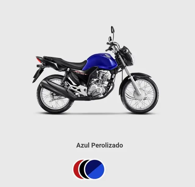 Moto Honda CG 160 2024 Start