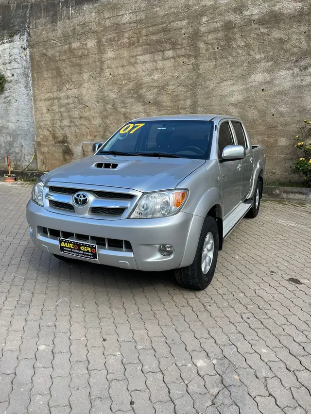 Carro Toyota Hilux Cabine Dupla 2007 Hilux SRV 4x4 3.0 (cab. dupla)