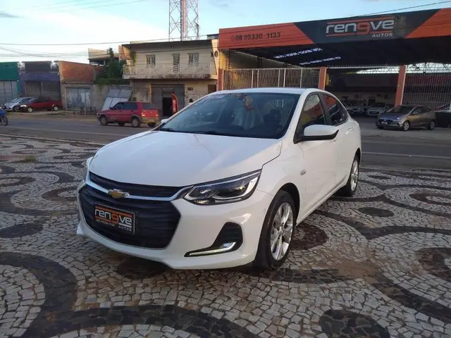 Carro Chevrolet Onix Plus 2021 1.0 Premier Turbo Flex (Aut)