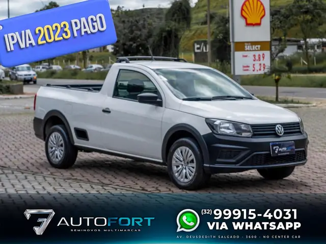 Carro Volkswagen Saveiro 2022 Robust 1.6 MSI CS (Flex)