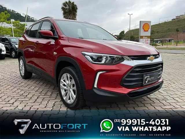 Carro Chevrolet Tracker 2021 LTZ 1.2 Turbo (Aut) (Flex)