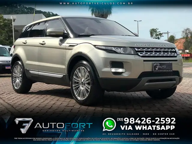 Carro Land Rover Range Rover Evoque 2012 2.0 Si4 4WD Prestige