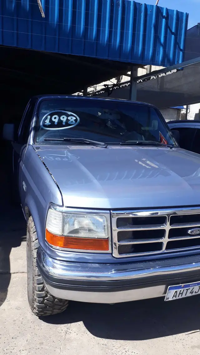 Carro Ford F-1000 1998 F1000 XLT Turbo 4x4 4.3 (Cab Simples)