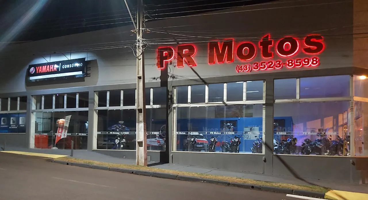 Fachada da loja PR MOTOS  - Cornélio Procópio - PR