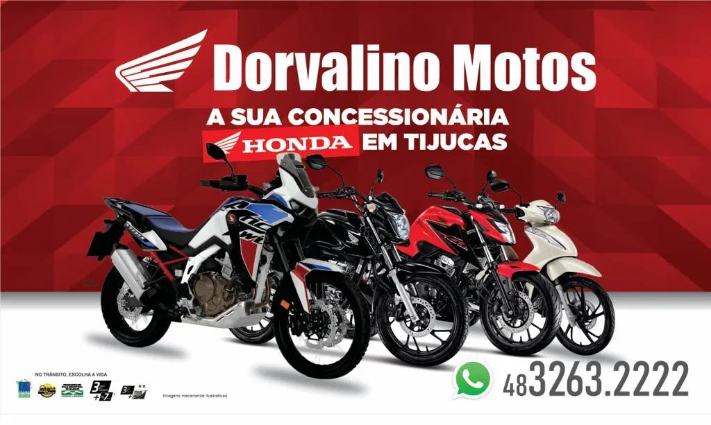 Fachada da loja DORVALINO MOTOS - Tijucas - SC