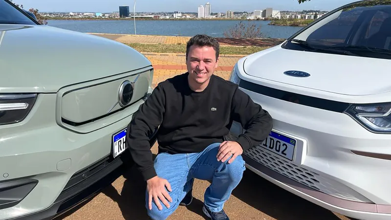 Brasileiro roda 100.000 km de carro elétrico e economiza uma Fiat Strada 