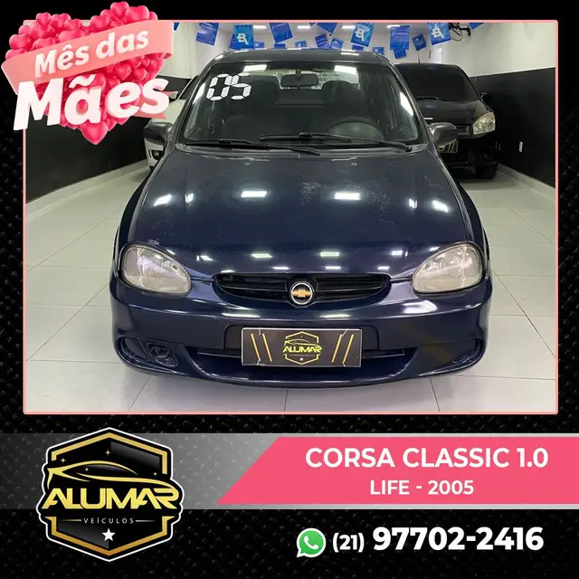 Carro Chevrolet Classic 2005 Corsa Sedan  Spirit 1.0 VHC